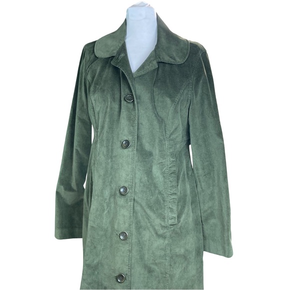 Isabella Bird Jackets & Coats Isabella Bird Womens Velvet Trench